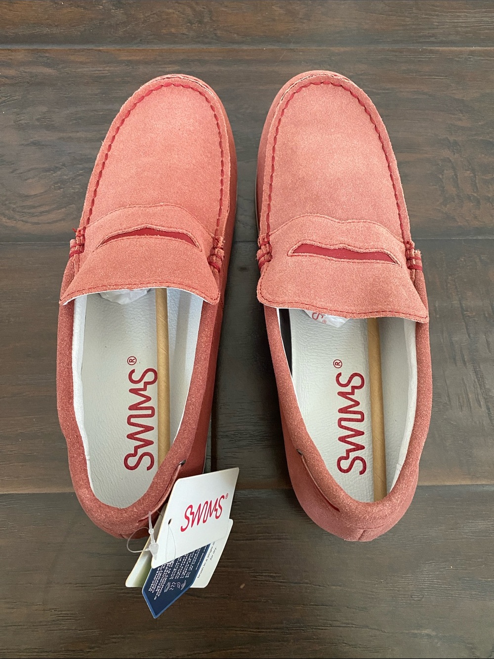 New with box Swims Kristin khaki loafers shoes men’s size 9
